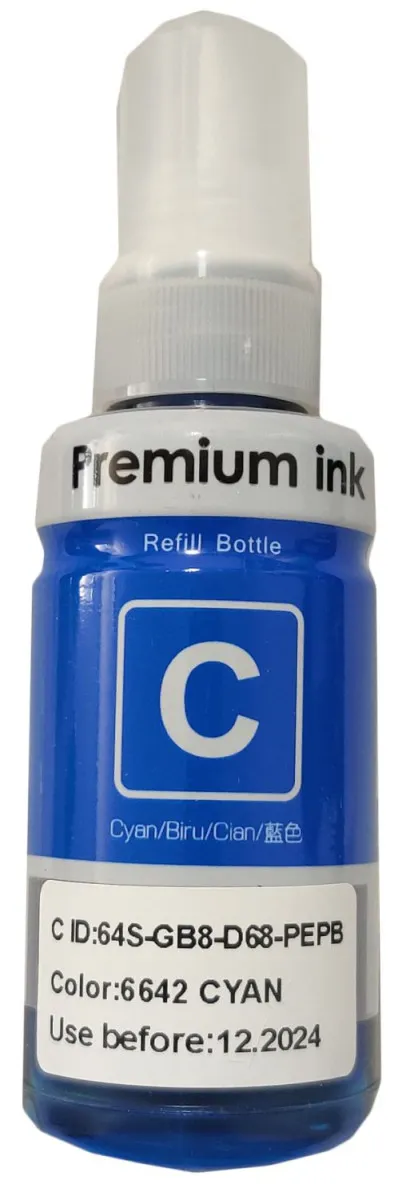 SINOCOPY INKJET T6642 C Dopuna cyan boja bocica 70 ml mastila za Epson SINO