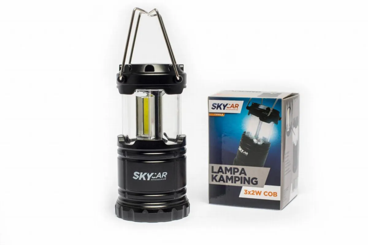 SKYCAR Lampa kamping 3XCOB C1204