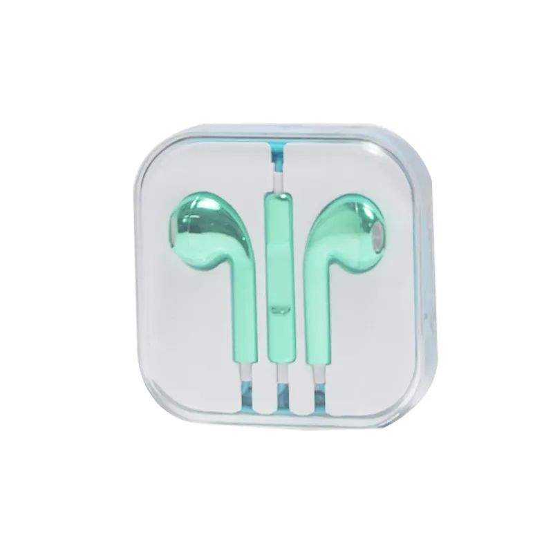 Slušalice 3/5mm metalik zelene
