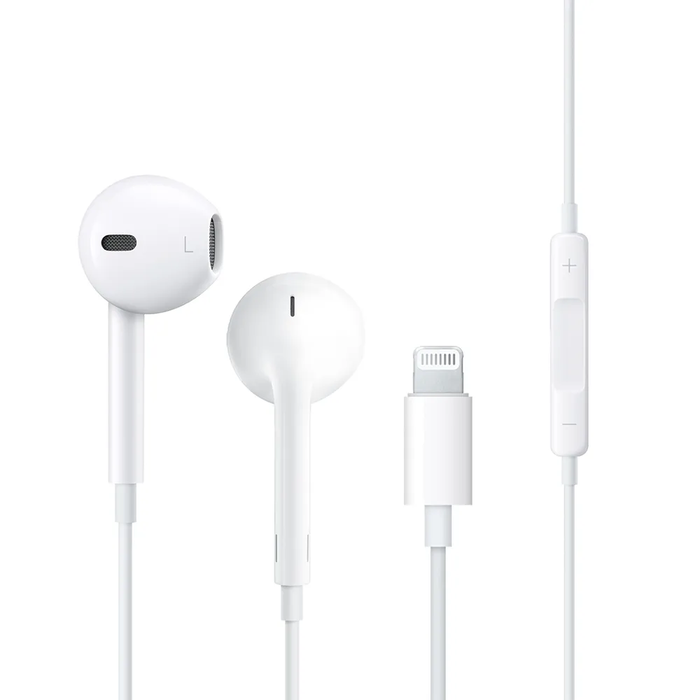 Slušalice Pluginn Ear7 lightning bele