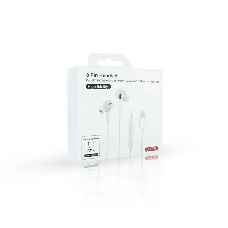Slušalice za iPhone Lightning JH-7A bele