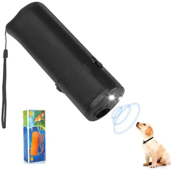 SMART-DOG-FLASHLIGHT-AGG-01 Gembird Snažan ultrazvucni RASTERIVAC PASA/ Dreser za pse