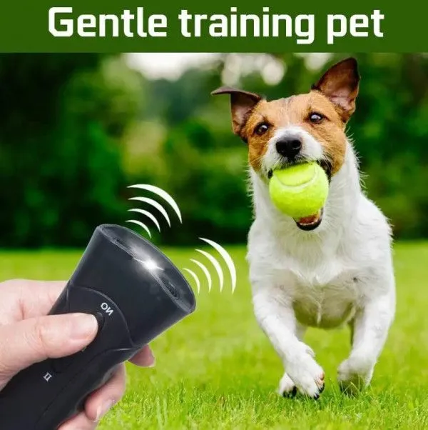SMART-DOG-FLASHLIGHT-AT-D003 Gembird lampa + ultrazvucni RASTERIVAC PASA/ Dreser za pse