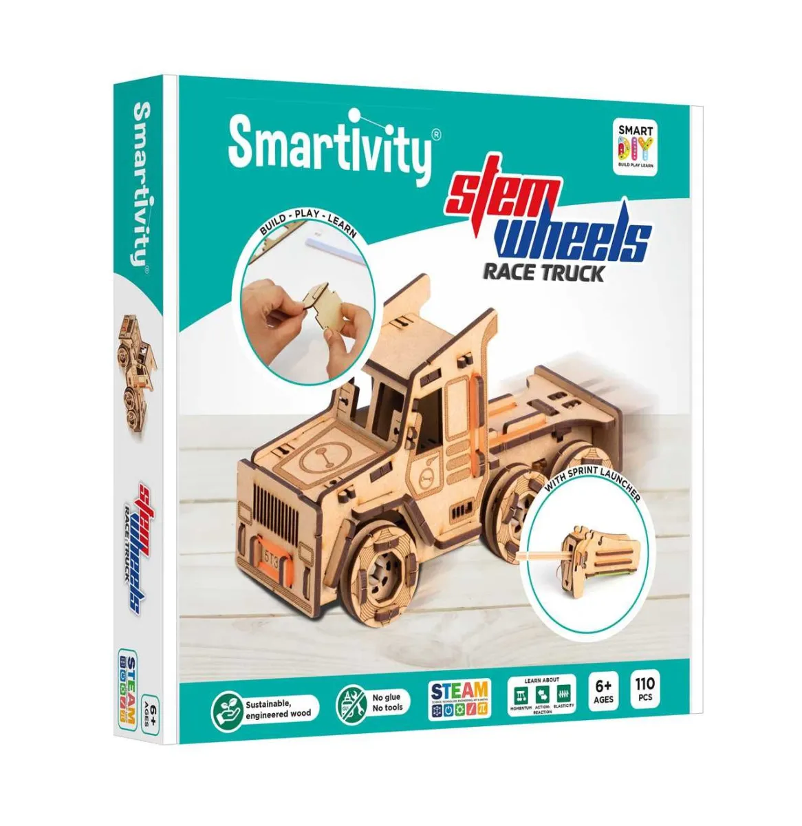 SMART GAMES Smartivity Wheels Rase Truck