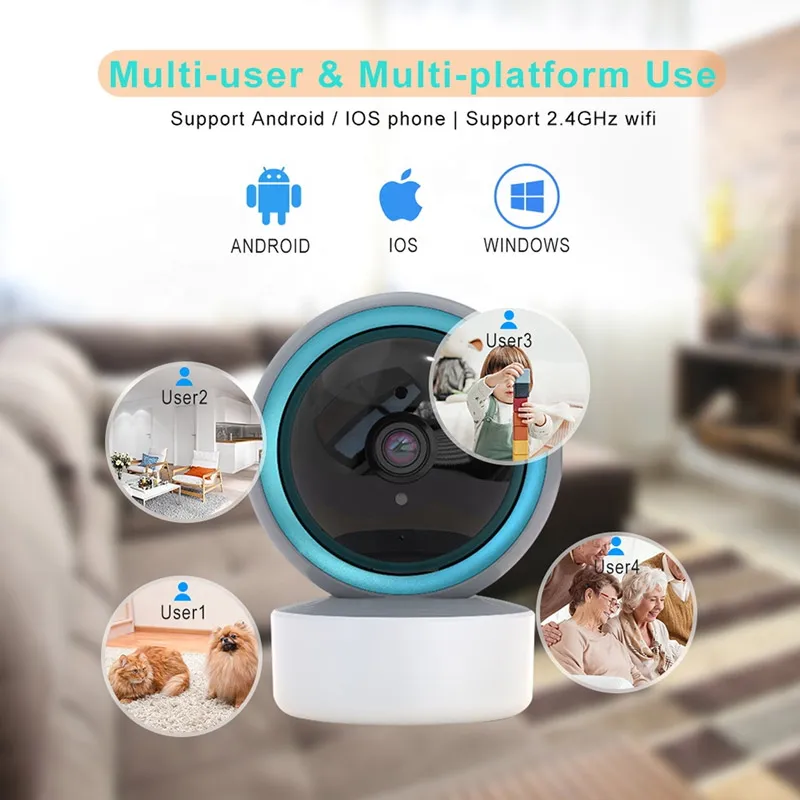 Smart kamera Tuya Wif PT 5MP MUF4 AG5M
