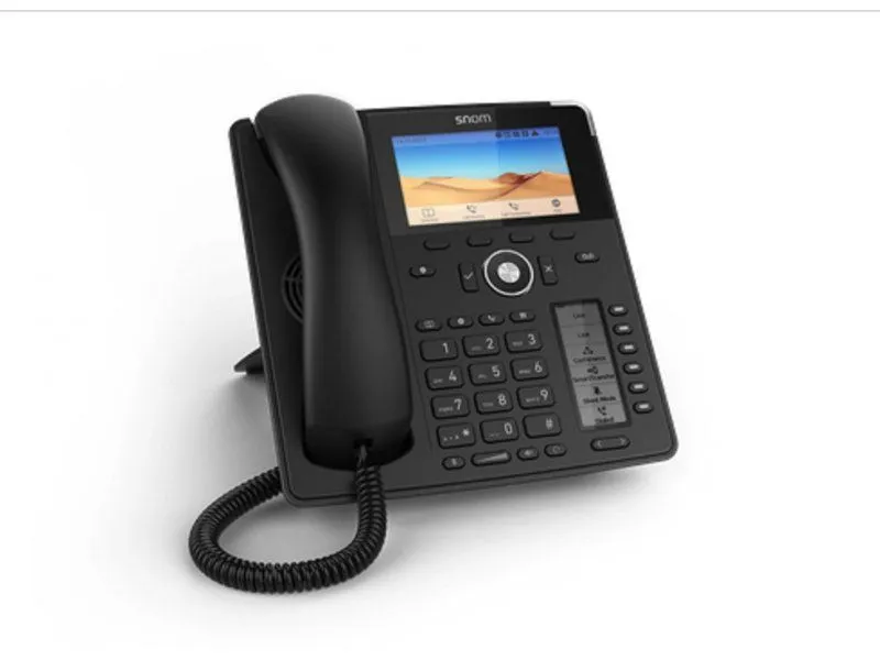 SNOM Bežični IP telefon D785, crna