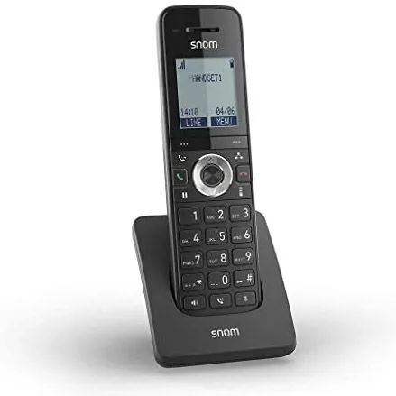 SNOM Bežični telefon IP DECT M10SC, crna