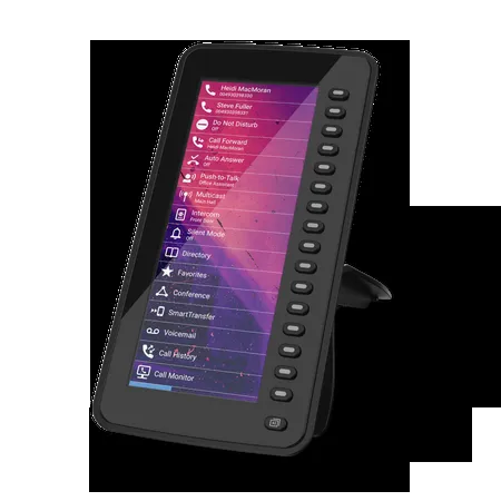 SNOM Žični fiksni telefon D7C/ crna