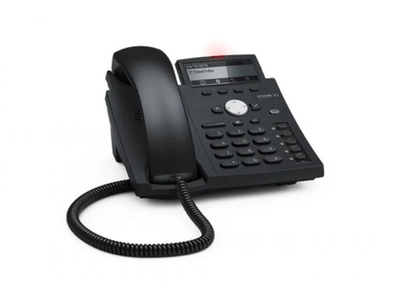 SNOM Žični telefon D315 IP, crna