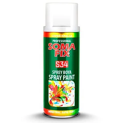 SOMAFIX Boja u spreju mat crna 400ml