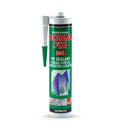 SOMAFIX Lepak i diht masa  S414 sivi 310ml