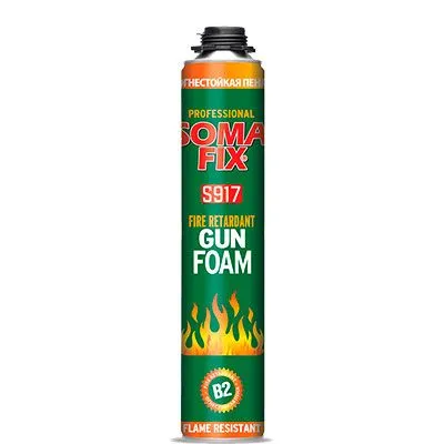 SOMAFIX Protivpožarna pištoljska pur pena S917 B2 750 ml
