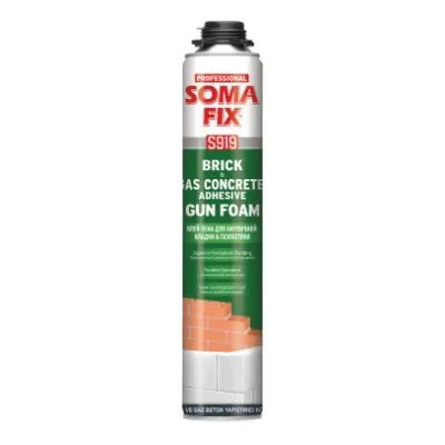 SOMAFIX  S919 PU lepak za zidanje pištoljski 750ml