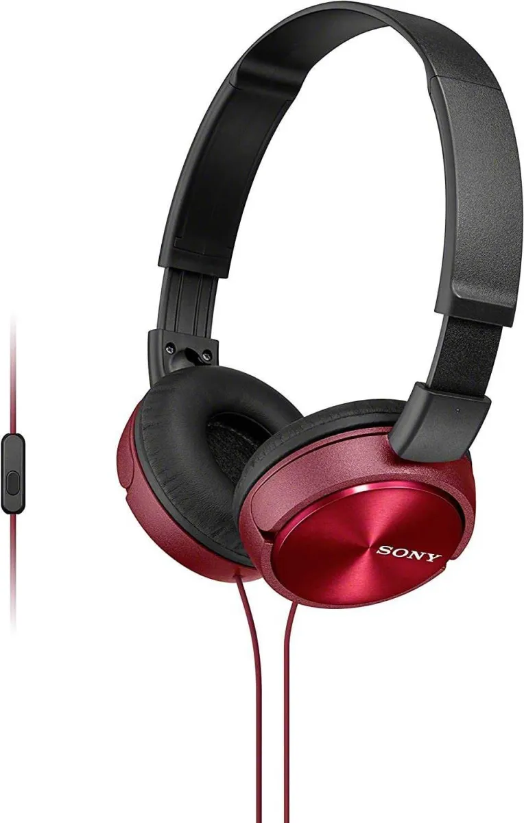 SONY Slušalice sa mikrofonom MDR-ZX310APR (crvene)