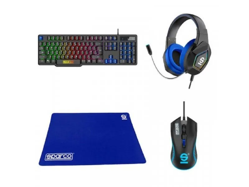 SPARCO Rce SPGAMEKIT US Gejmerski komplet 4u1