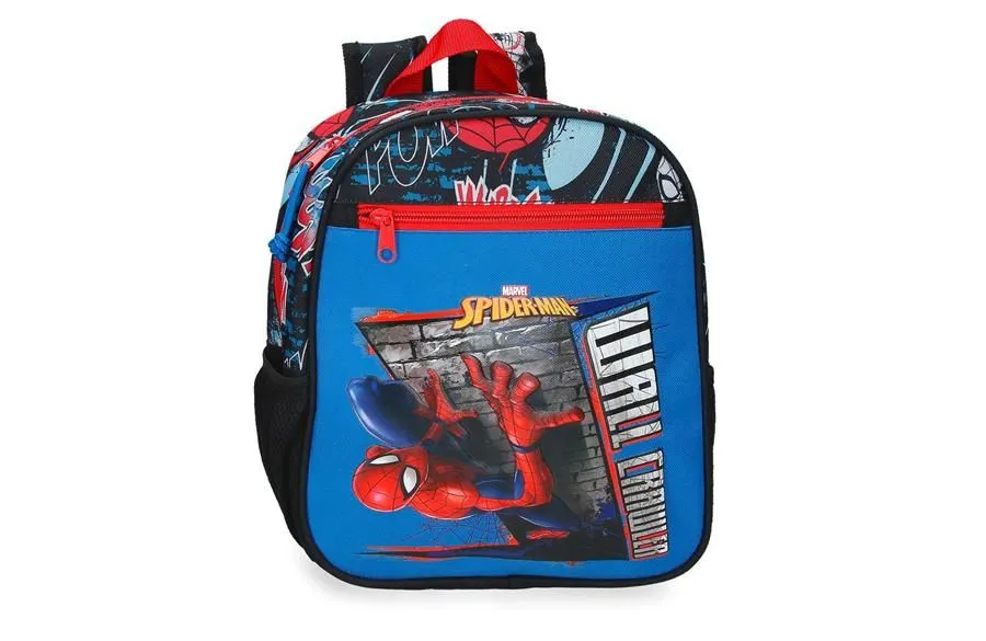 SPIDERMAN WALL CRAWLER ranac za vrtić - plava