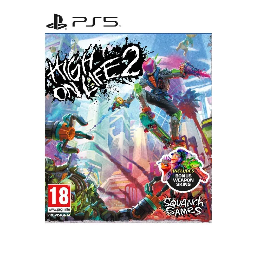 SQUANCH GAMES PS5 High on Life 2