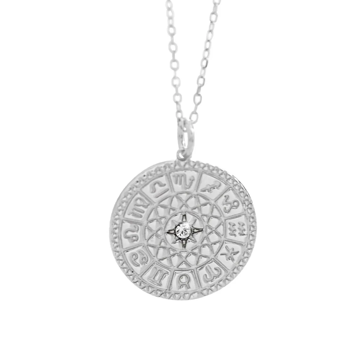 Srebrna ogrlica sa Swarovski kristalima 92300399 CR
