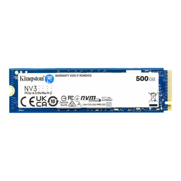 SSD M.2 NVMe Kingston NV3 500GB/ Gen.4 SNV3S/500G