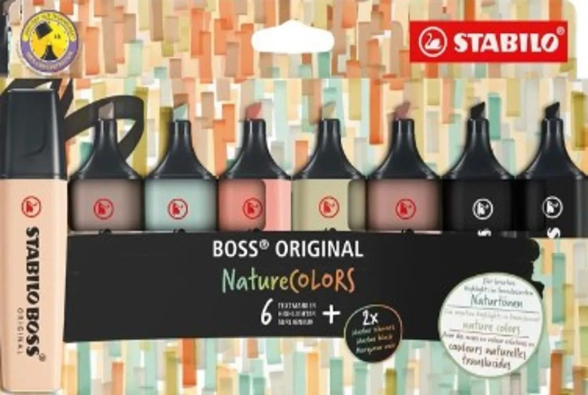 STABILO Boss Nature signiri 1/8