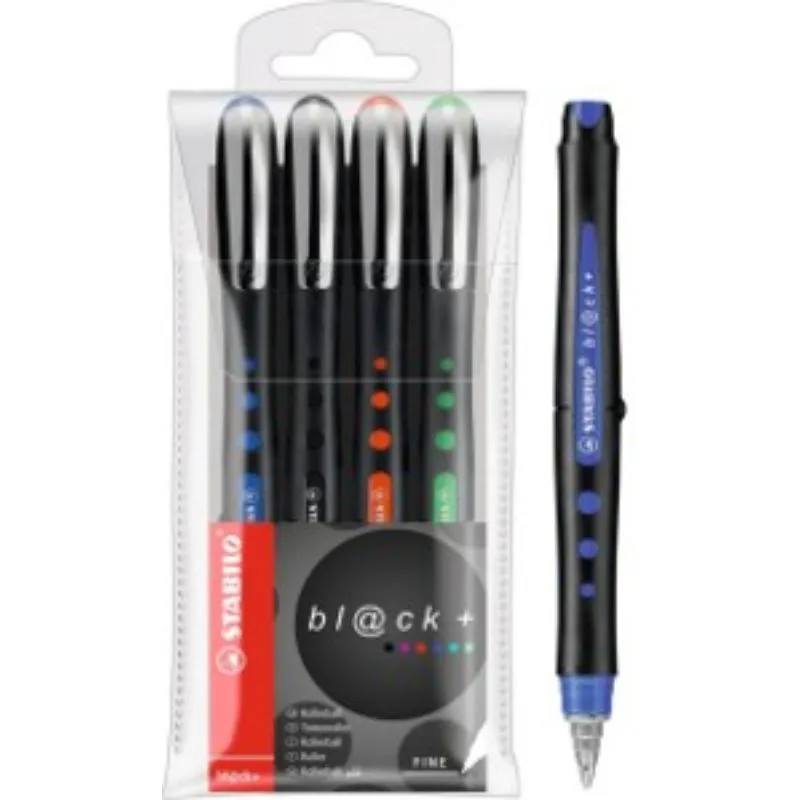 STABILO Roler black, set 1/4