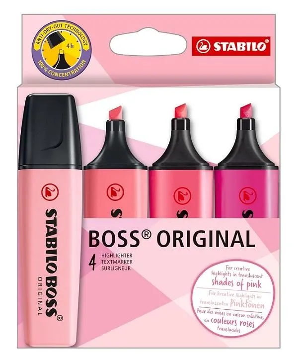 STABILO Tekst markeri Boss original  LOVE 1/4 -Signiri za podvlačenje