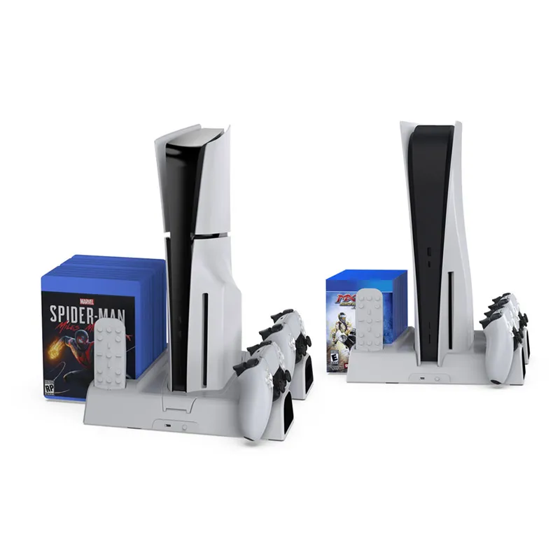 Stalak DOBE TP5-3532B za PS5/ PS5 SLIM beli