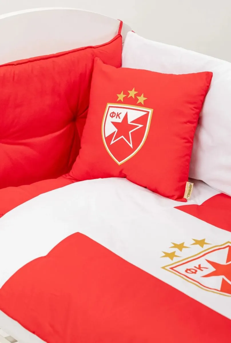 STEFAN CRVENA ZVEZDA Posteljina za bebe -7 delova