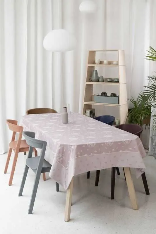 STEFAN Stolnjak Safir 140x250cm roze