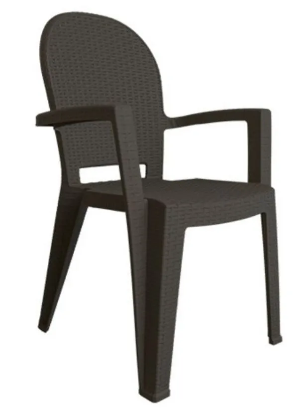Stolica Avala ratan - Antracit 108950