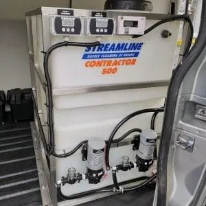 STREAMLINE Contractor 500 RODI sa reverznom osmozom za pranje staklenih površina i sol. Panela