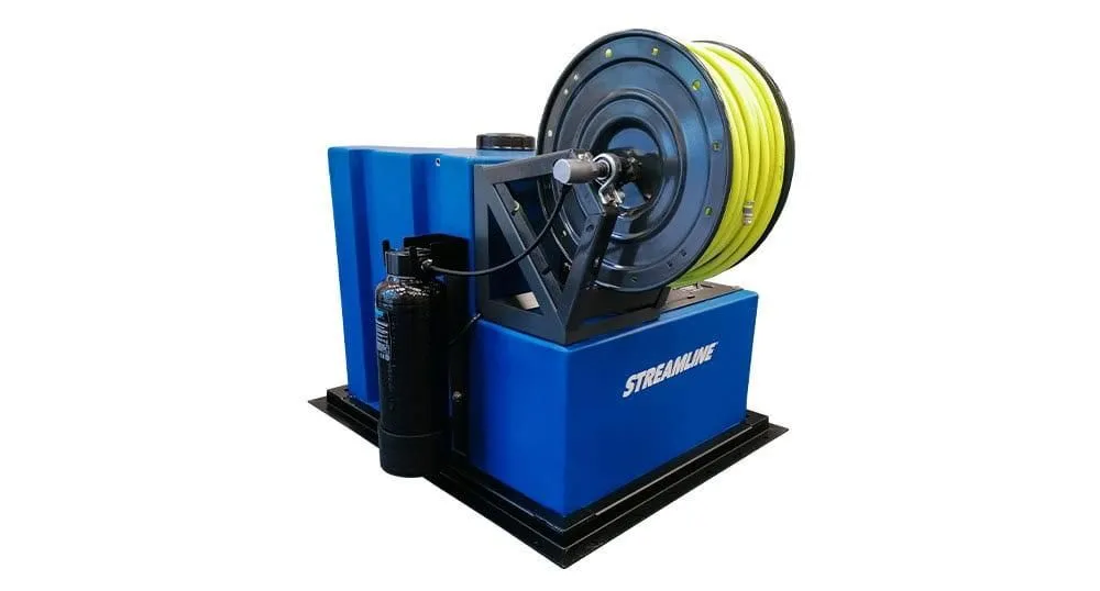 STREAMLINE Sistem za pranje staklenih površina 375L (filter,100m crevo,Li-On baterije 8h) Ecostream