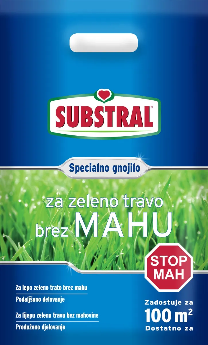 SUBSTRAL Đubrivo za travu protiv mahovine 3.5kg