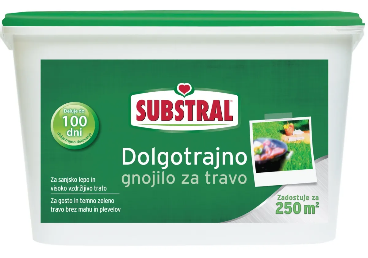 SUBSTRAL Đubrivo za travu sa dugotrajnim delovanjem 5kg