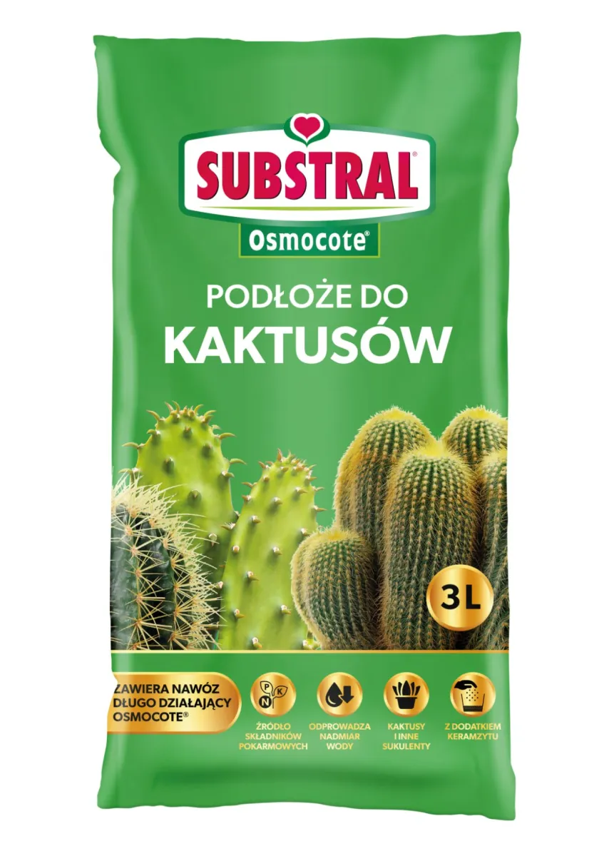 SUBSTRAL Zemlja za kaktuse 3L