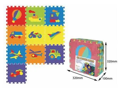 SUN TA  Podne puzzle - Vozila 10 komada 320X320X100