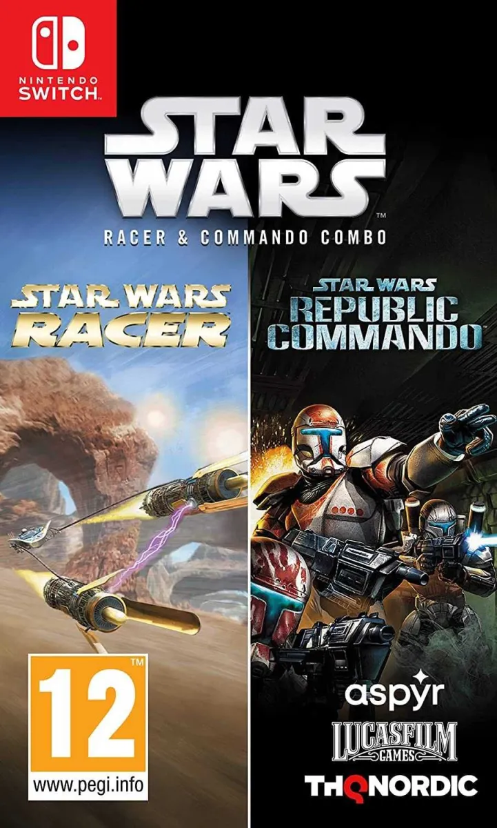 SWITCH Star Wars Racer and Commando Combo