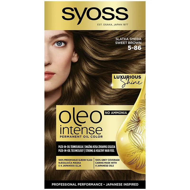 SYOSS Oleo Intense Boja za kosu 5-86, Sweet brown