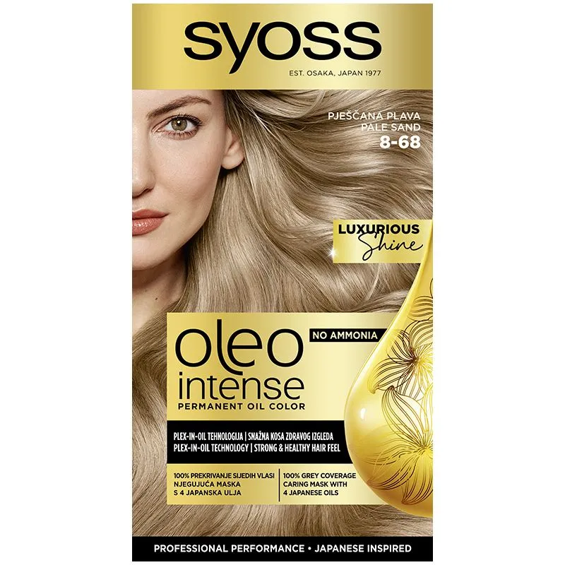 SYOSS Oleo Intense Boja za kosu 8-68, Pale sand
