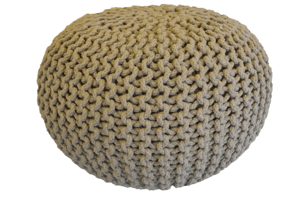 Tabure 50x50x30 cm beige