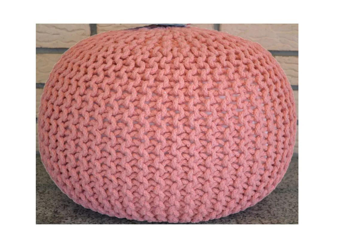 Tabure 50x50x30 cm salmon