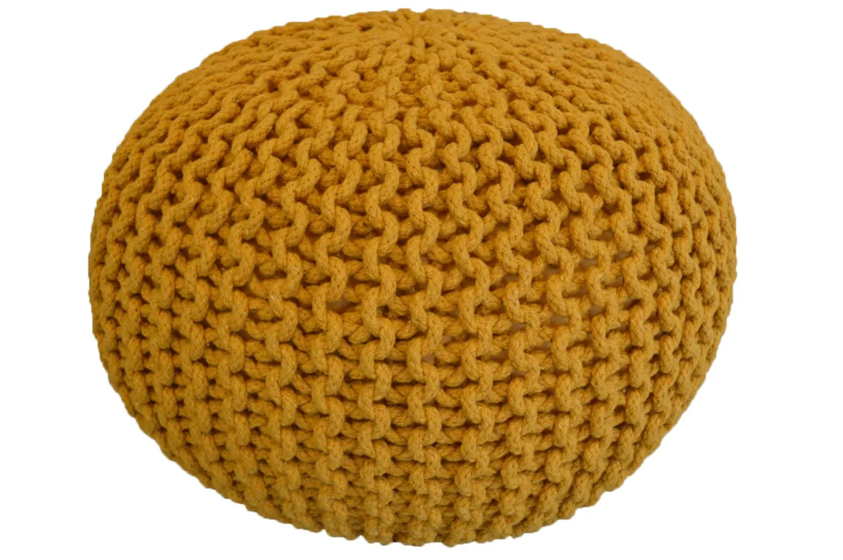 Tabure 50x50x30 cm yellow