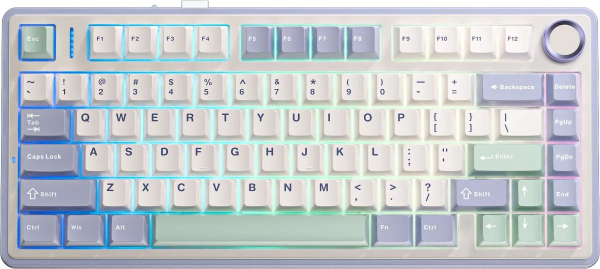 Tastatura Aula F75 mehanicka/ BT/Wireless/USB-C