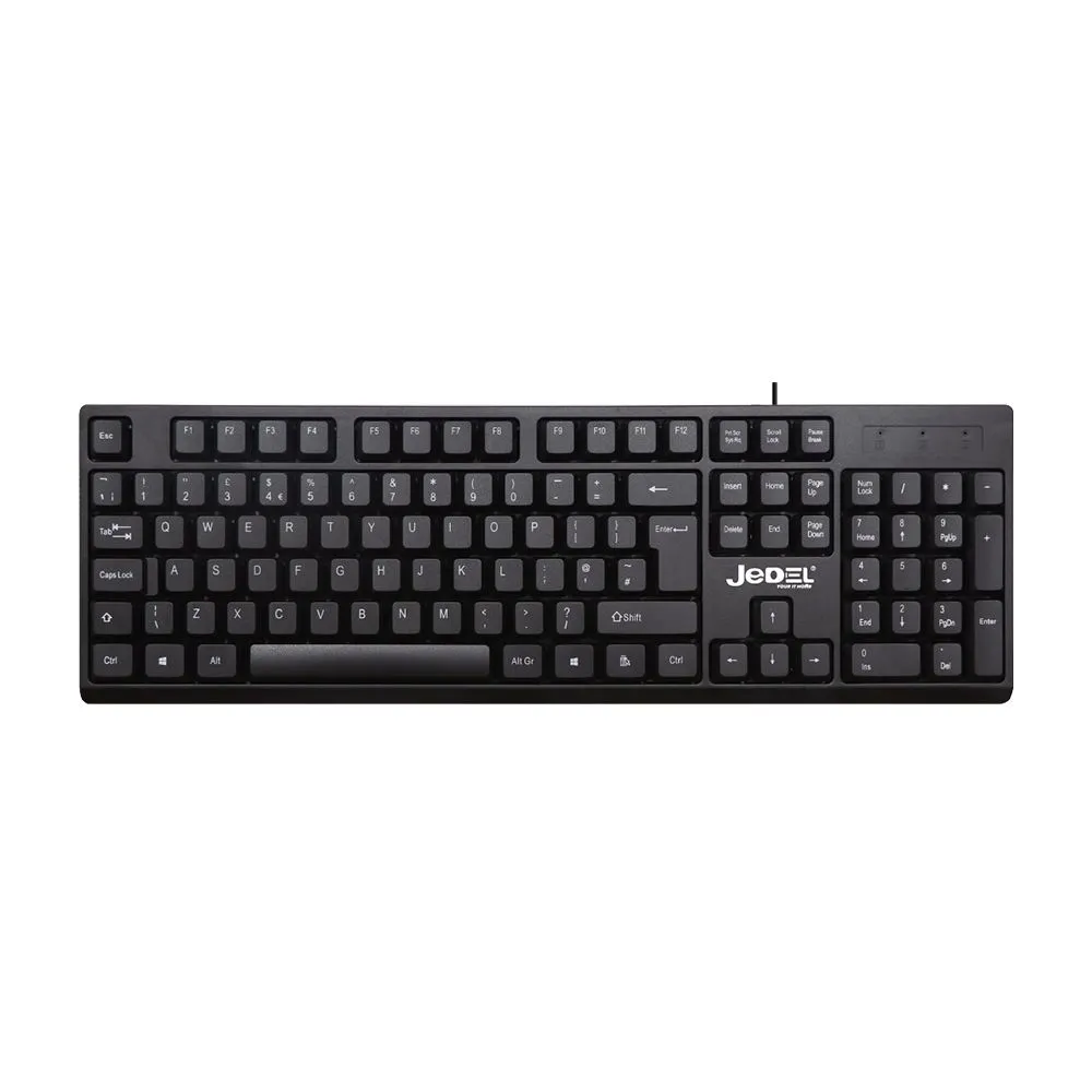 JEDEL Tastatura kancelarijska K29 crna