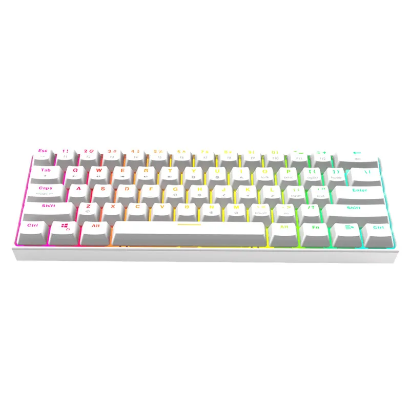 Tastatura mehanička Gaming Fantech MK857 RGB Maxfit61 FROST Space edition (Blue Switch)
