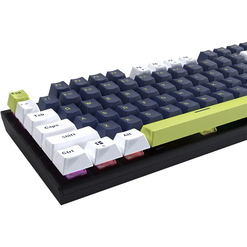 Tastatura mehanička Gaming Fantech MK877S RGB Atom 87S Mori plava (blue switch)