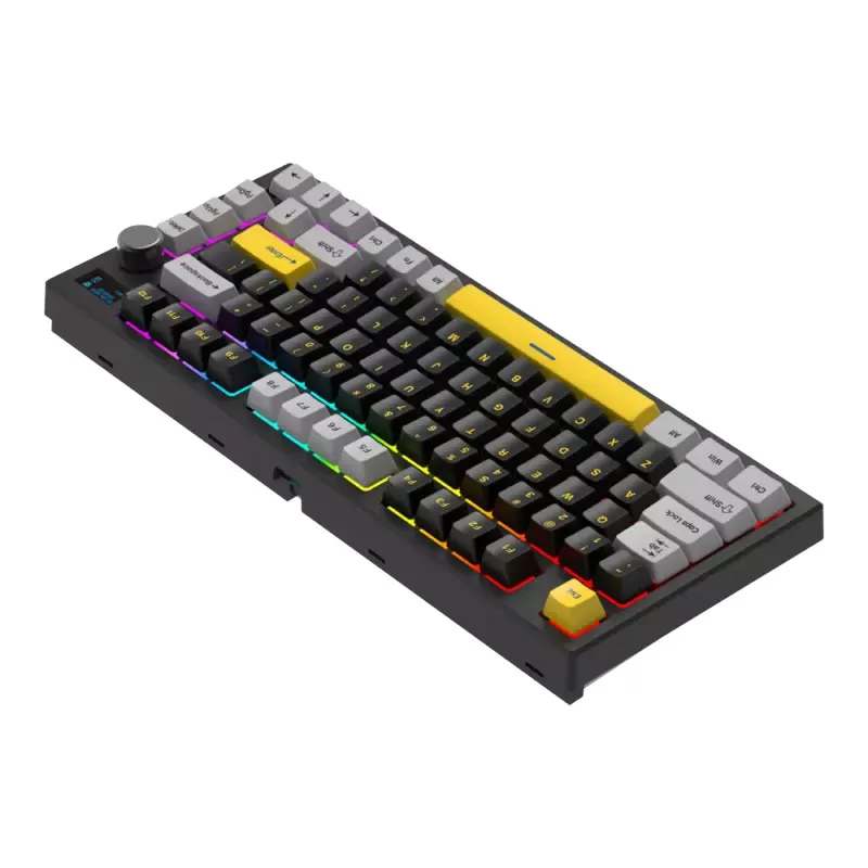 Tastatura mehanička Gaming Fantech MK910 RGB Vibe Maxfit 81 Vibrant Utility Wireless (Yellow switch)