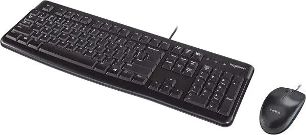 Tastatura + miš USB Logitech Desktop MK120 US crna 920-002562