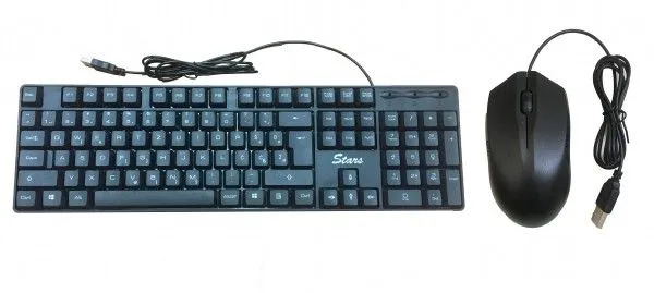 STARS SOLUTIONS Tastatura + Mis USB YU