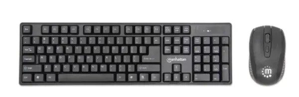 MANHATTAN Tastatura+miš Wireless 178990 YU/ crna